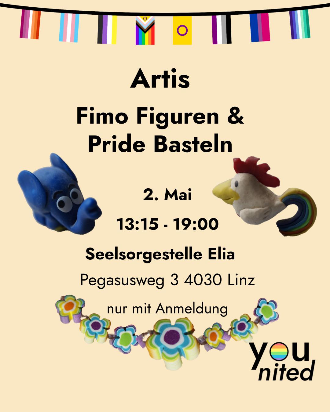 Fimo Figuren und Pride Basteln